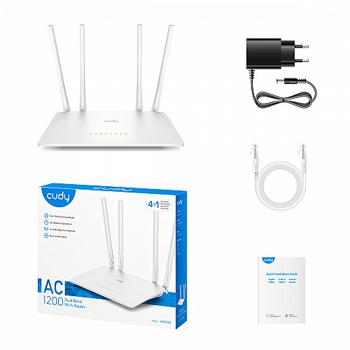 Cudy WR1200 AC1200 Dual Band Wi-Fi Router