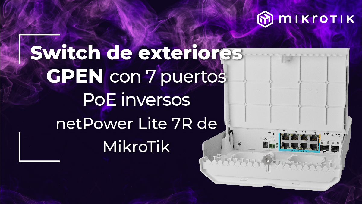 NetPower Lite 7R de MikroTik