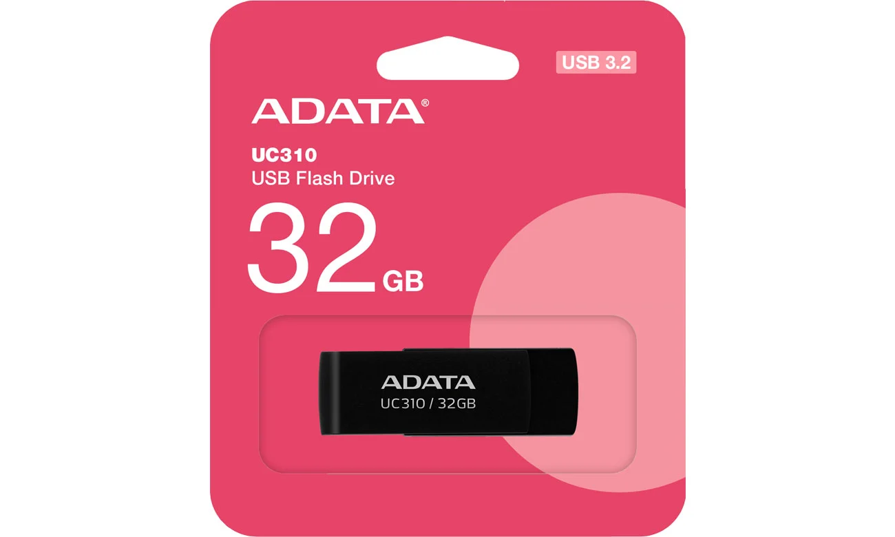 ADATA 32GB UC310 czarny (USB 3.2)